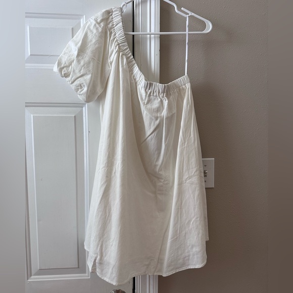 Lulus linen one shoulder dress Size XL - Picture 7 of 8